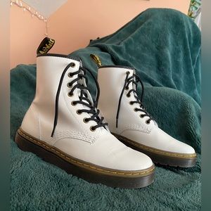 White Dr. Martens